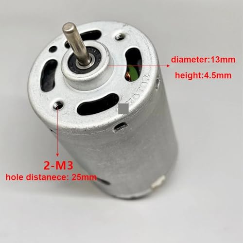 Moteur 545 DC 37042RPM double roulement pour une ventilation maximale - 4