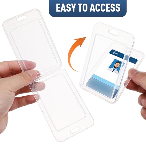 Fundas transparentes de plástico para el control de acceso en oficinas 7