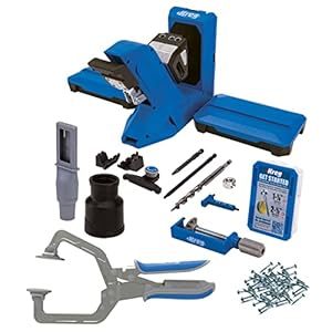 Kreg KPHJ720PRO-21 – Kreg Pocket-Hole Jig 720PRO with 3″ Automaxx Clamp & Screws