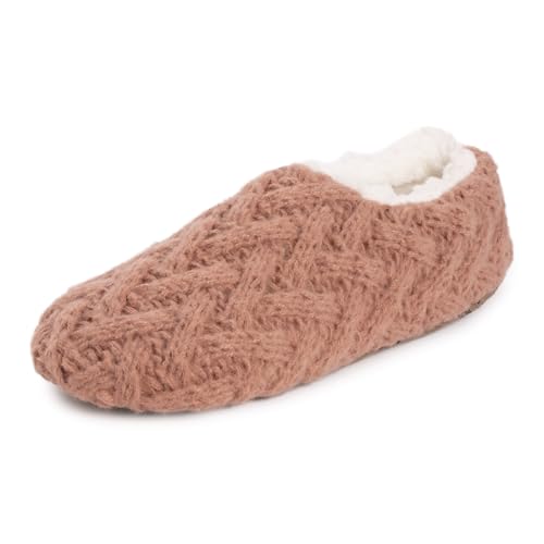 MUK LUKS Women's Sweater Knit Ballerina Slipper2