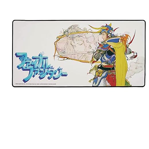 Final Fantasy Gaming Polyester Mouse Pad