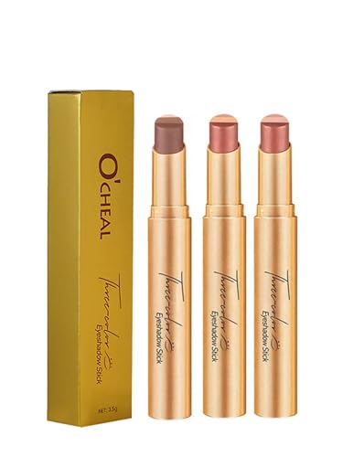 KISSIO 3 pcs �O���ꏉ�S�Ҍ����A�C�V���h�E�X�e�B�b�N�A�u���ɂɂ��݂�h���A�ЂƓh��Ŕ��F�B�N���[�~�[�Ȏ����ŋP���g���v���J���[�A�C�V���h�E�X�e�B�b�N �C01+03+04