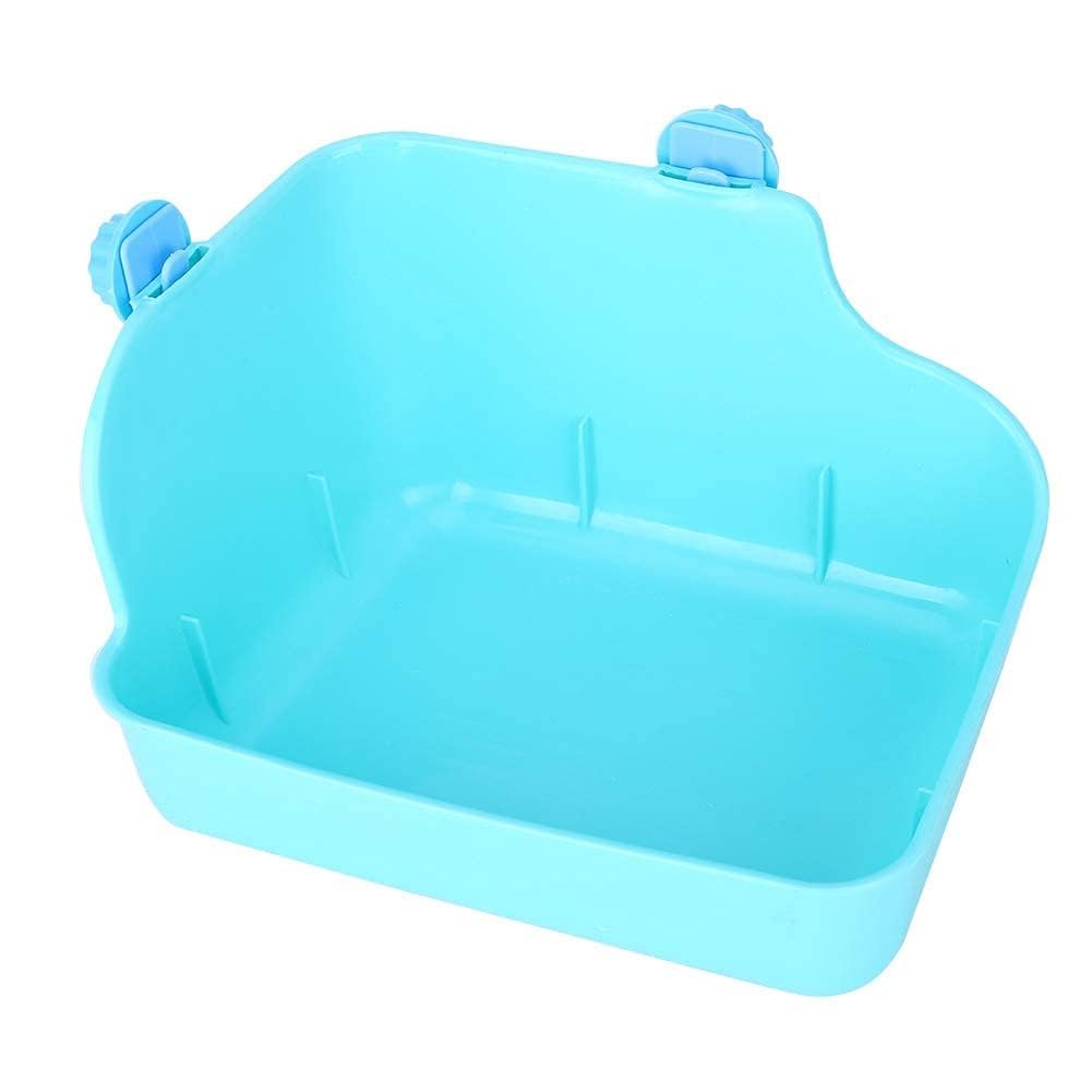 Toilette per Conigli, Gabbia ad Angolo per Conigli, Porcellini d'India, Cincillà, Furetti, Design Quadrato