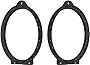 Rear Deck Speaker Adapter Spacer Rings Fits 2010-2015 Chevy Chevrolet Camaro & Other GM Vehicles - SAK067_69-1 Pair