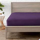 Bare Home Fitted Bottom Sheet Queen - Premium 1800 Microfiber - Ultra-Soft Hotel Luxury - Deep Pocke
