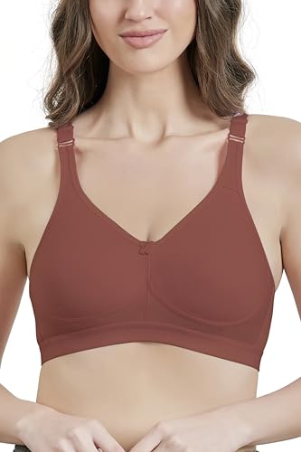 Image of MAROON 419 Women Cotton Blend Long Lasting Magical Lift T Shirt Bra Non-Wired and Non Padded, Seamless and Full Coverage