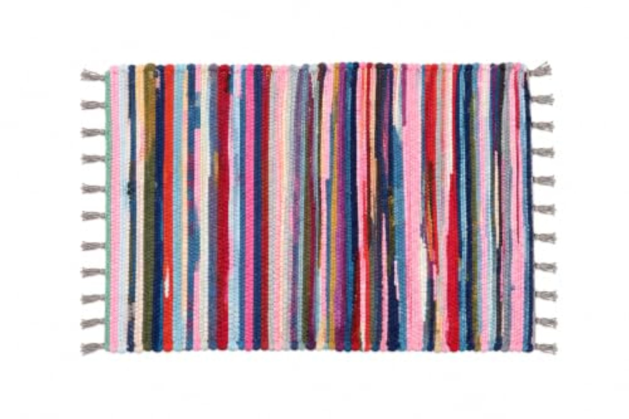 Artisan Made Wool Indoor Accent Rug, Super Absorbent