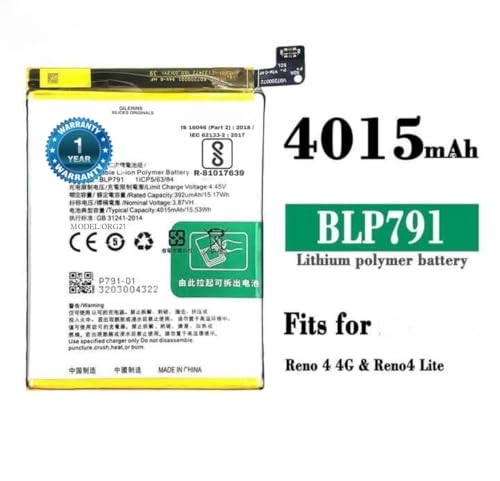 Image of Original BLP791 Battery for Oppo F17 PRO battrey BLP791 Battery with 1 Year Warranty ***(A0101)