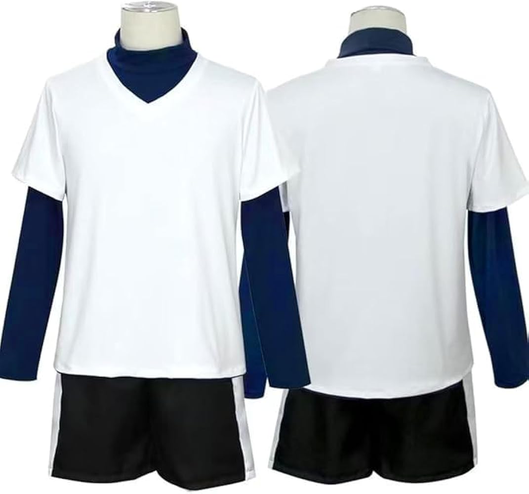 Amazon.co.jp: [NAMIKOE] キルア コスプレ 衣装 ウィッグ 付き可 フル