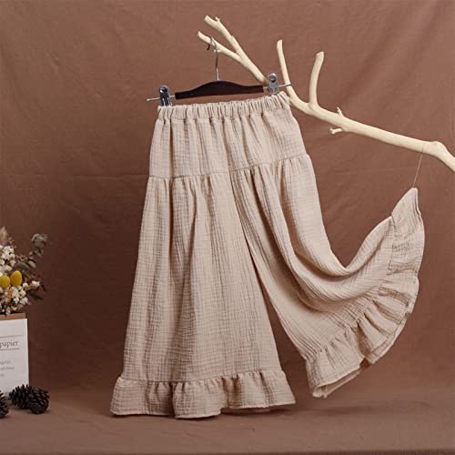 Kids Toddler Baby Unisex Summer Solid Cotton Soft Pants Clothes Toddler Girls Leggings2