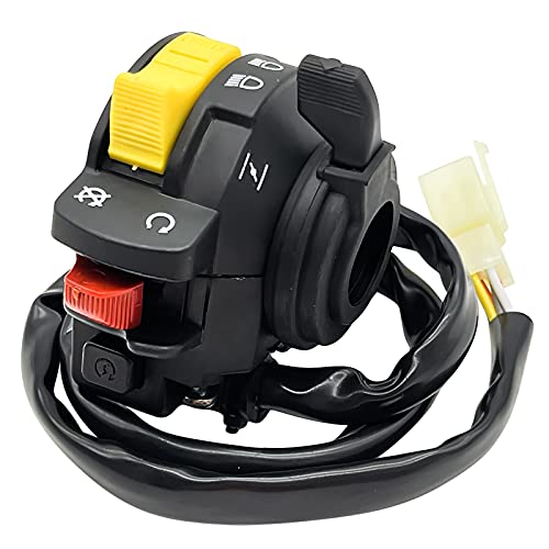 M Mati Left Handlebar Start Stop Headlight Switch For Arctic Cat Atv 250 300 400 500 Bearcat 454 Excpet Automatic Editon 3509-017 #TOP3