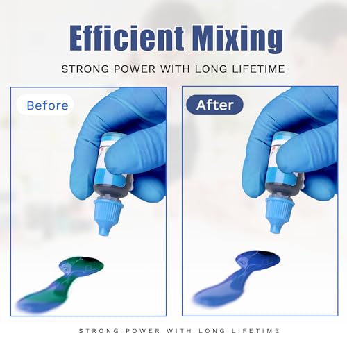 Cekegon 3500rpm Mini Vortex Mixer, Vortex Paint Mixer with Touch Function, 21mm Orbital Diameter Lab Vortex Shakers for Tubes, Miniature Paint, Nail Polish, Mix Up to 50ML