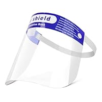 AYV 12 Stück Face Shield mit Anti-Beschlag Visier und Angenehmer Polsterung - Faceshield