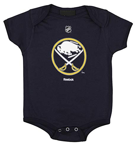 OuterStuff NHL Baby Dallas Sabers Team Logo Creeper, 6-9 Months