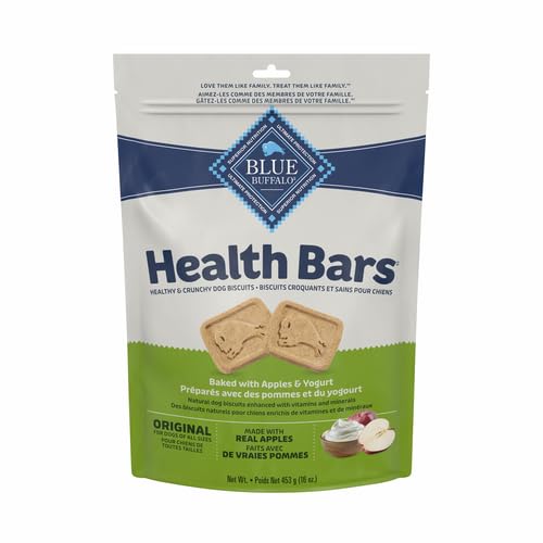 Blue Buffalo Health Bars with Apple and Yogurt Treats For Dogs