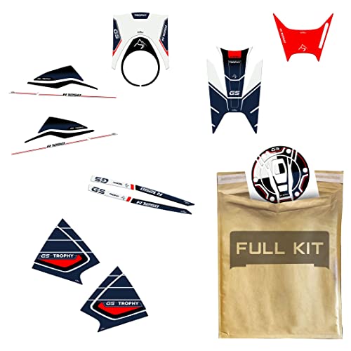 Kit autocollants moto Resin Bike pour BMW R 1250 GS Trophy 2021-2024