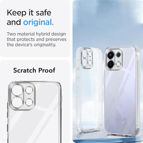 Image of COVERBLACK Flexible Rubber Case Back Cover Compatible for Oppo CPH2729 / K13 5G - Transparent