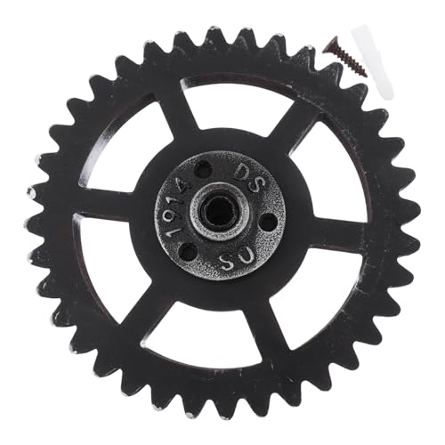 Amosfun 1 Pc engranaje giratorio gran equipo steampunk esculturas de pared de hierro decoración vintage ornamento decoración mural colgar en la pared de la cafetería único colgante antiguo