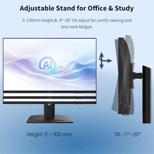 Image of msi Modern AM273Q Business All-in-One Desktop, Intel Core 5 125H, 27 inch IPS QHD 2560 * 1440, 32GB DDR5, 1TB SSD, Wi-Fi 6, IR Camera, HDMI, DP, AI PC, Wireless KB & Mouse, Windows 11 Pro, Black