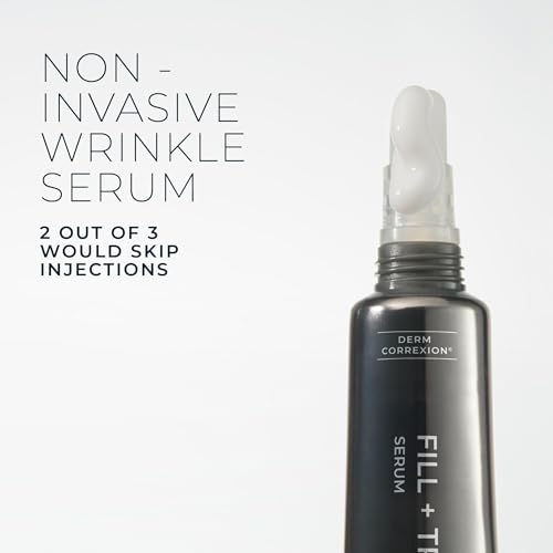 RoC Derm Correxion Fill+Treat Retinol Serum, Deep Wrinkle Filler for Face | Advanced retinol face serum 0.5oz with hyaluronic acid, for crow's feet, 11 wrinkles & laugh lines, with retinol eye packette - image 9