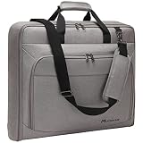 Modoker Carry On Garment Bags for Travel Hanging Clothes Suit Bag Luggage Organizer, Foldable Suit Carrier Gift for Men Women