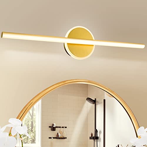Led 24'' Inch Bathroom Vanity Lights Fixtures Accessories, Picture Light Fixtures, Gold Modern Mirror Warm Lighting 3000K For Paintings Display Artwork Gallery Wall Lights, For Kitchen Study Wardrobe #TOP4