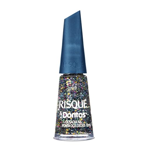 Risqué & Doritos Esmalte Glitter Ousadia na Ponta dos Dedos 8ml