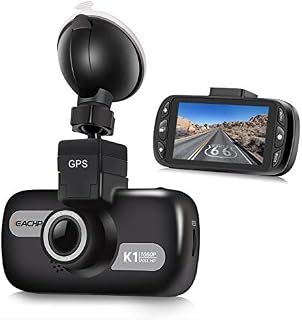 GPS Dash Cam for Cars, EACHPAI K1 1080P Dash Camera for Taxi,Ridershare Drivers