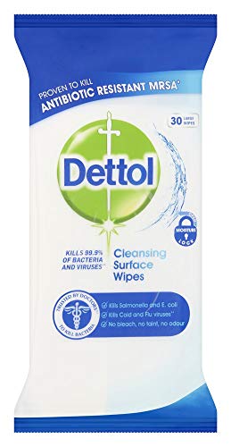 Dettol Antibac Surface Wipes 30 1 Unidad
