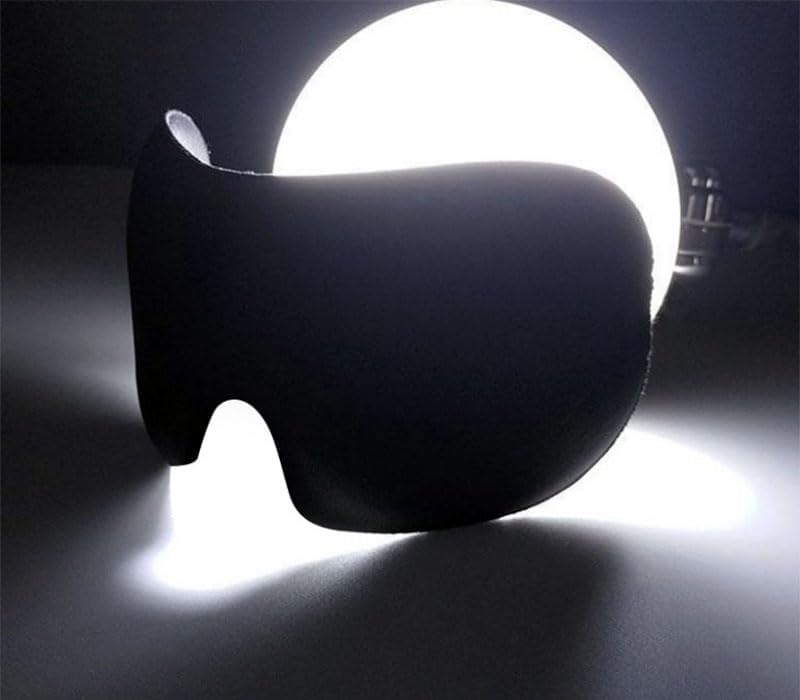 10 Pack Sleep Mask Blackout 3D Sleeping Mask Super Lightweight Soft Mask for Night Sleeping,Office, Travel,Party Games (Blue) - Image 4