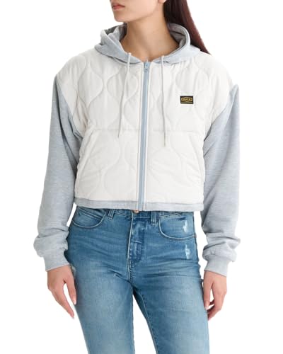 (ルーカ)RVCA 2024 レディース RECESSION REVERSIBLE ZIP HOODIE パーカー GRY 【2024年冬モデル】 GRY M