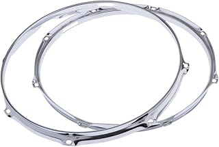 Premium Zinc Alloy Snare Drum Hoops - 13" 8 Lug Design