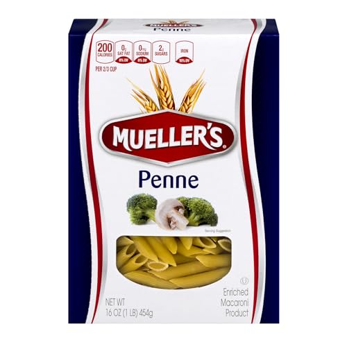 Mueller's Penne Pasta, Enriched Macaroni Product, Non GMO, 16 oz
