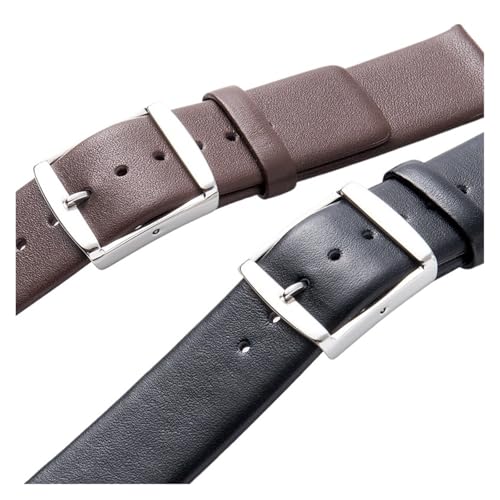 Correa de reloj de piel de becerro flexible que sustituye pulseras rigidas con total comodidad 2