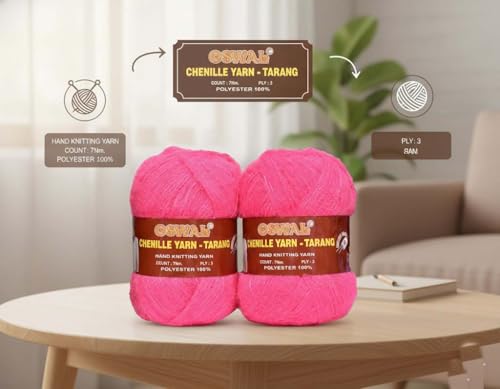 Image of M.G Feather Wool Yarn, 400 gm White, Knitting Yarn