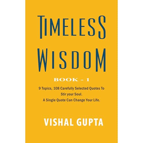 Timeless Wisdom Audiolibro Por Vishal Gupta arte de portada