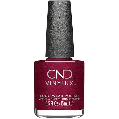 CND Vinylux Red Baroness Nail Polish Cover