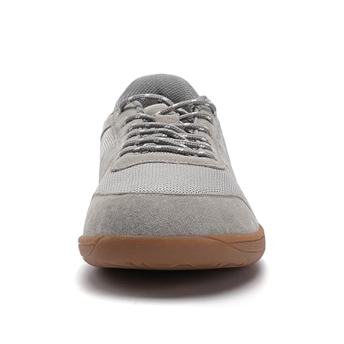 Image of Barefoot Shoes for Men, Spacious Toe Box Zero Drop Minimalist Walking Sneakers, Breathable Lightweight Non-Slip Casual Shoes