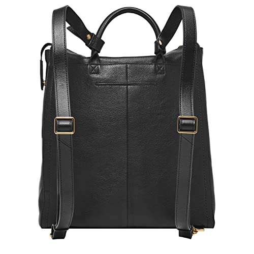 Image of Fossil Women's Parker Leather Convertible Backpack Purse Handbag for Women