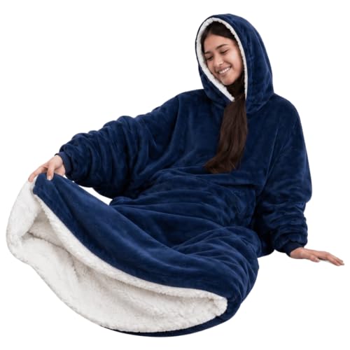 Image of THE COMFY Original Long | Shark Tank | Sherpa Wearable Blanket Hoodie
