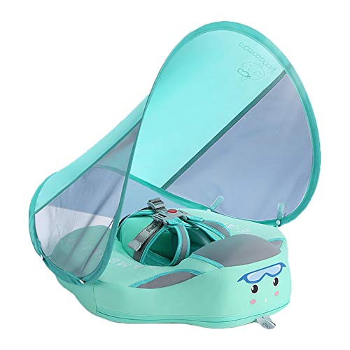Boia de natação de segurança para bebês, boia de piscina não inflável, com anel de natação para cria