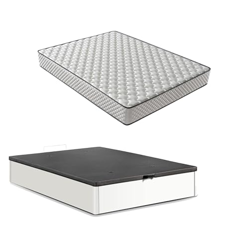 DAGOSTINO HOME BOUTIQUE COLLECTION Pack Canapé y Colchón Viscoelástico, SIN Montaje, 180x200