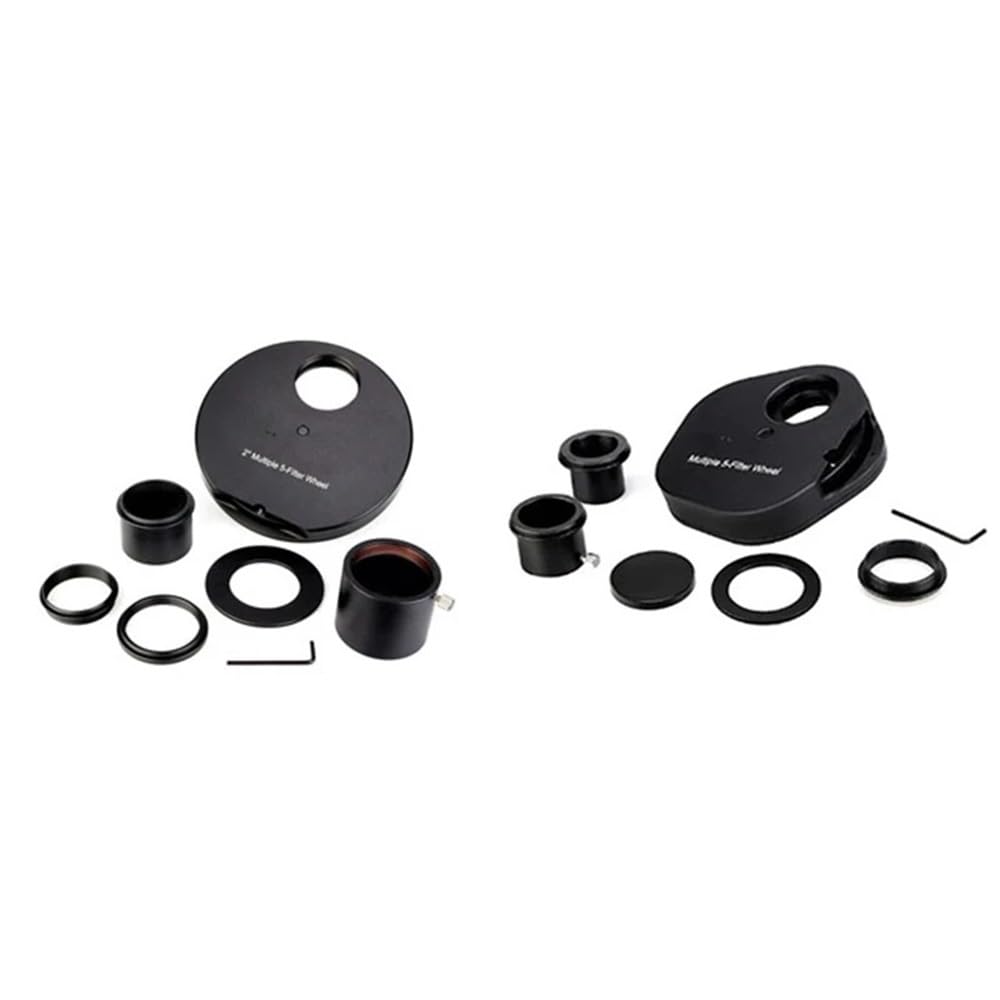 Accessoires pour télescopes Roue de télescope en métal 5 Positions for oculaire de télescope for télescopes astronomiques Oculaire pour télescope(2inch)