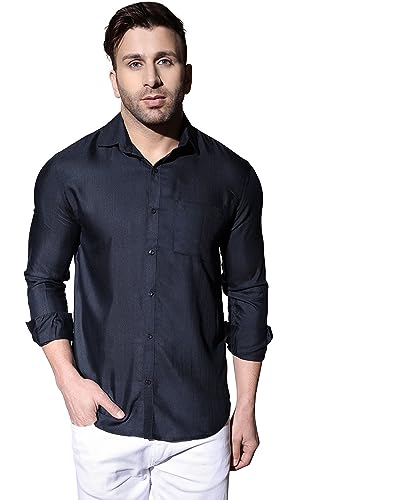 Image of GRECIILOOKS Shirt for Men | Mens Casual Shirt | Men Stylish Shirt | Men Printed Shirt | Men's Regular Fit | Men Formal Shirt | Full Sleeve Shirt for Men