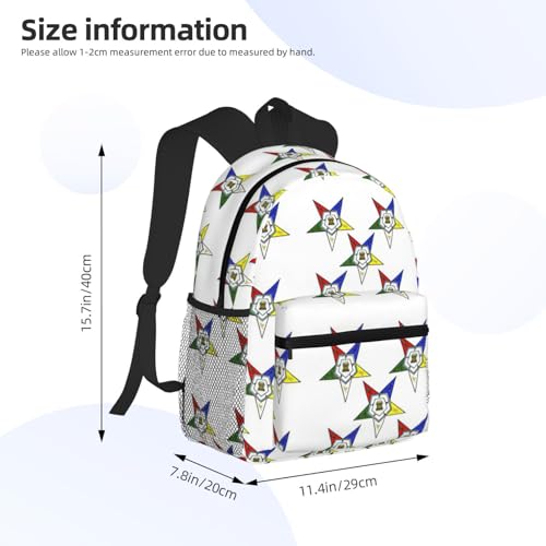 Stars Eastern Stars Print Laptop Backpack Anti Water Bag For Men Women, Travel, College, Work, And Business4