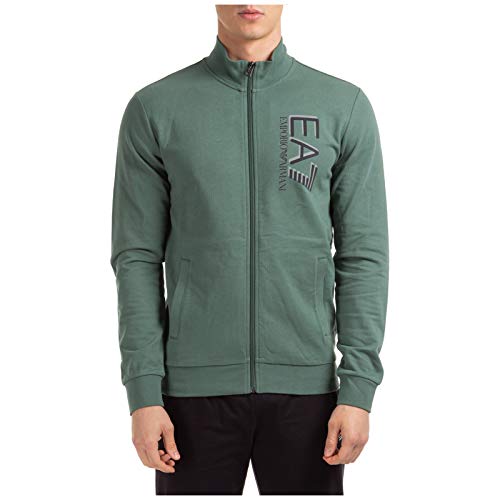 Preisvergleich Produktbild Emporio Armani EA7 Herren Sweatshirt Dark Forest M