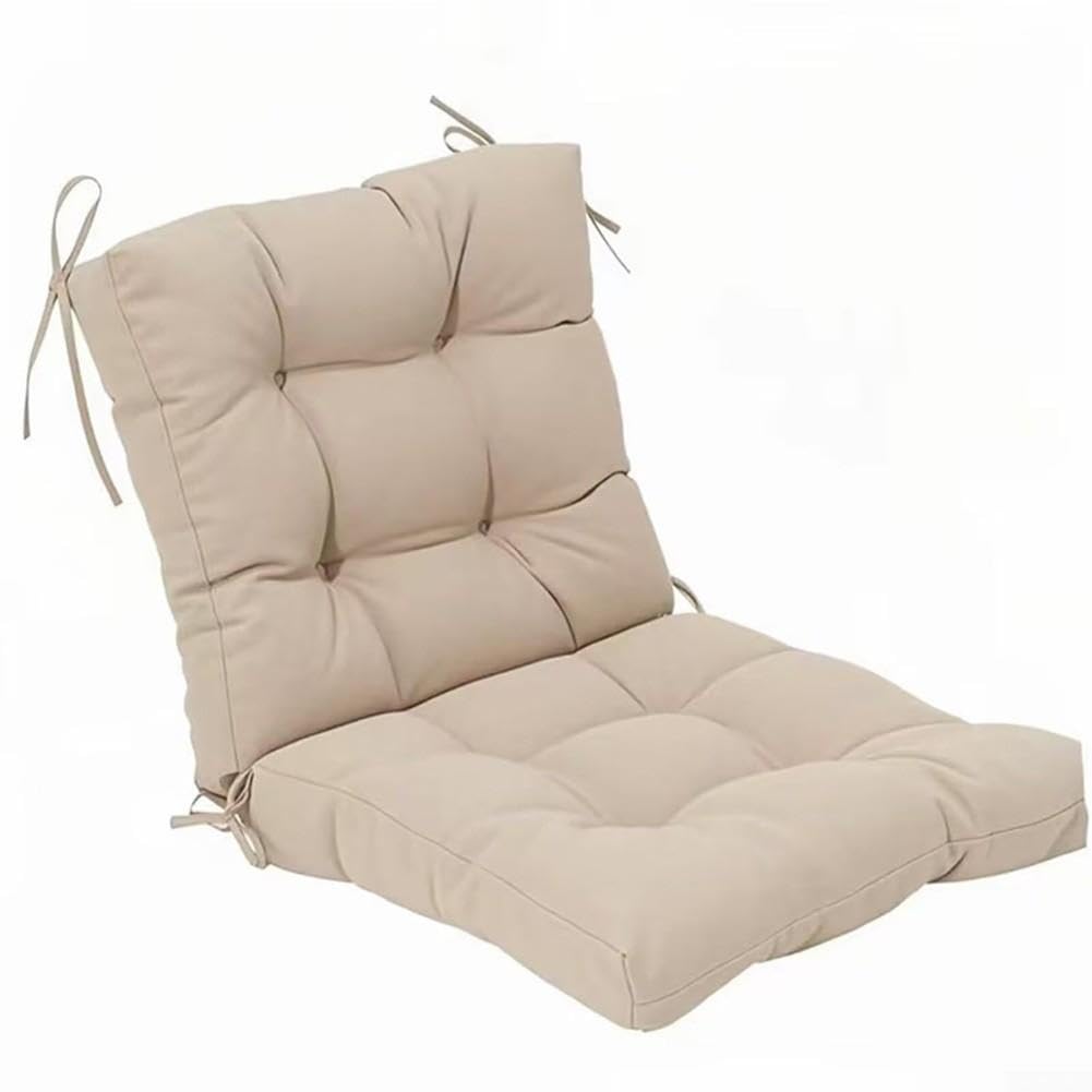 Coussin ergonomique pour chaise de patio 106 cm de long pour plus de