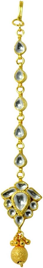 Kundan Maangtikka Jewellery Long Length by Mp Fine Jewellery