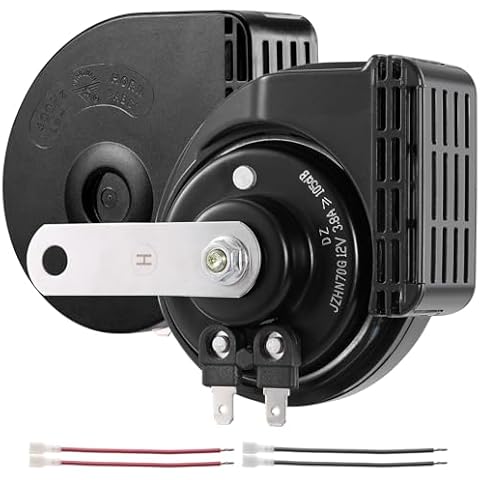 RUPSE Waterproof 12V Super Loud Air Horn Cover