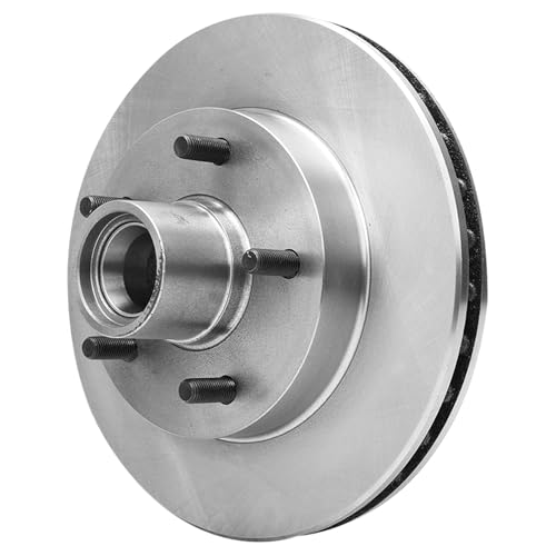 Image of Detroit Axle - Front Brake Kit for 2WD Chevrolet S10 Blazer GMC Jimmy | Sonoma Isuzu Hombre Disc Brake Rotors Ceramic Brake Pads Replacement